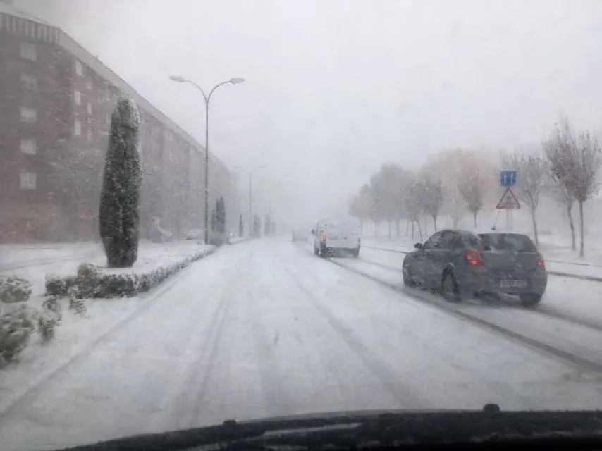 Local Burgos: Riesgo de nieve en las próximas horas en la provincia