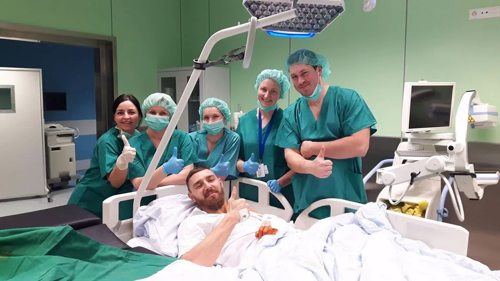 Actualidad Burgos: Deividas Gailius, intervenido de forma satisfactoria