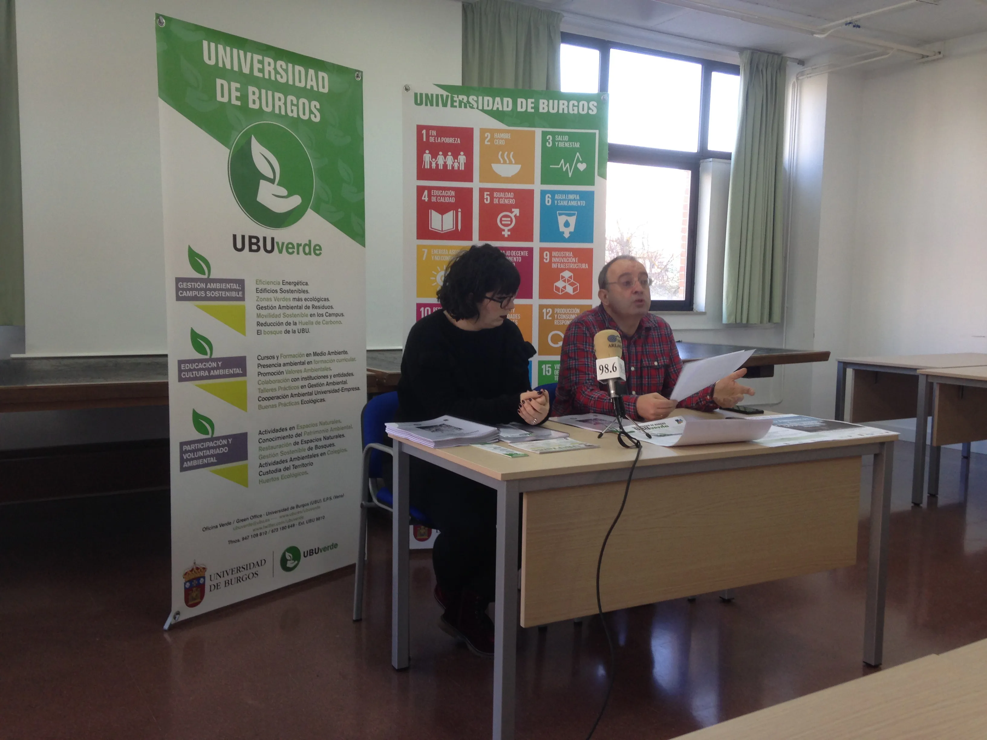 Universidad Burgos: La oficina de UBU Verde finaliza 2017 con más de 7.000 participantes
