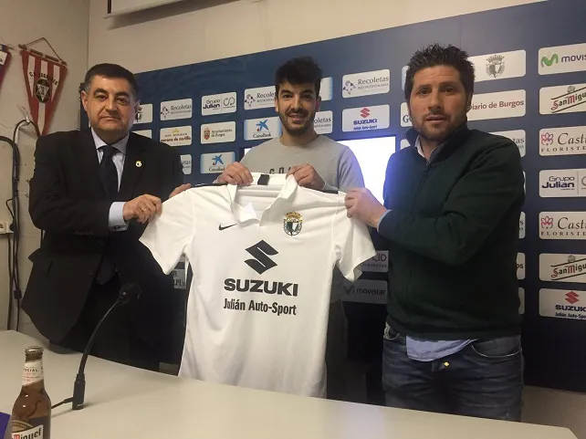 Deportes Burgos: Álvaro Martín Chevi regresa al Burgos CF que rescinde el contrato de Abel Suárez