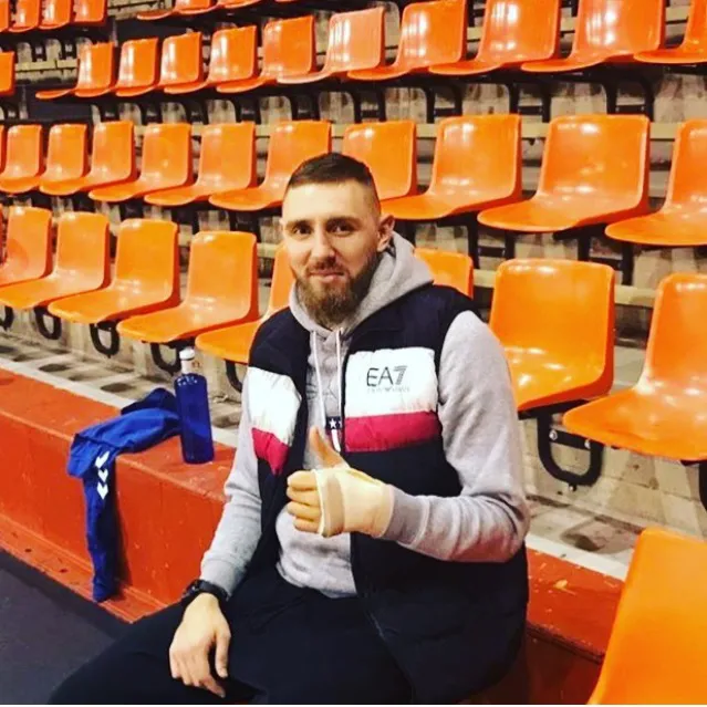 Deportes Burgos: Deividas Gailius ya está en Burgos para iniciar su recuperación
