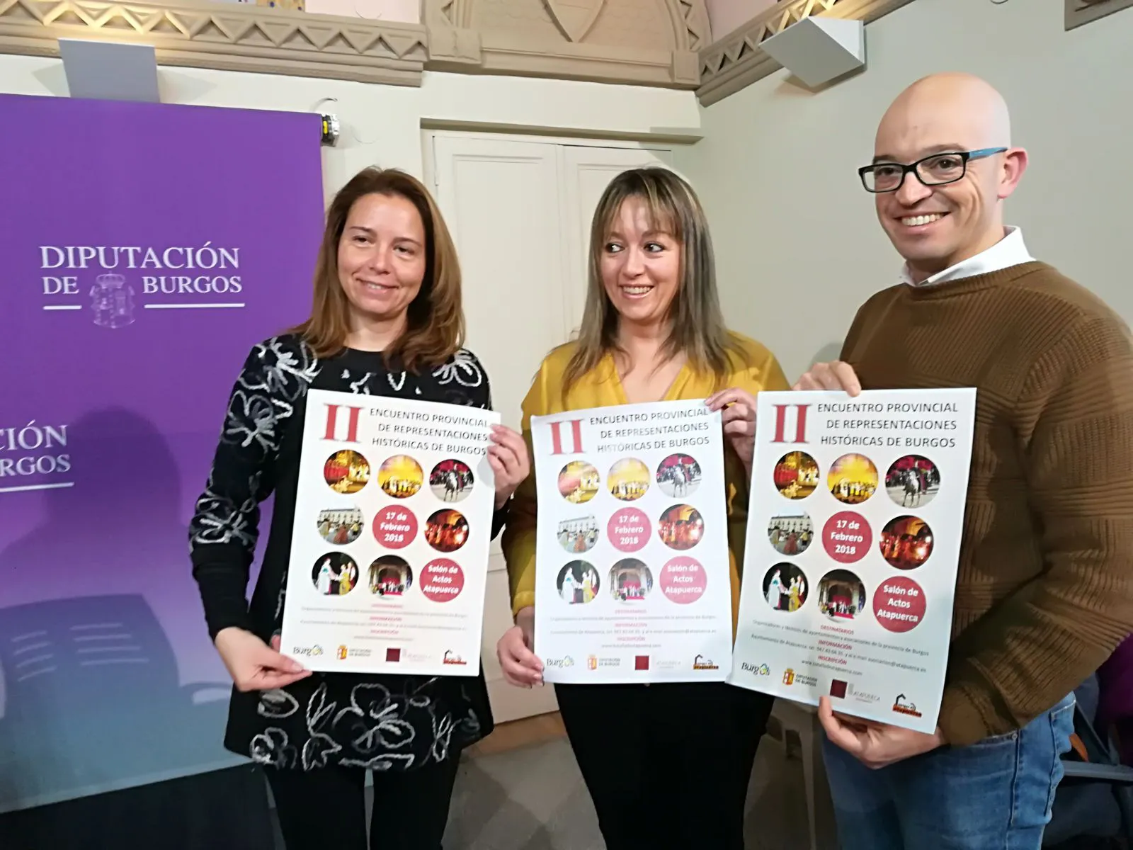 Provincia Burgos: El segundo Encuentro Provincial de Representaciones Históricas de Burgos se celebrará el 17 de febrero en Atapuerca