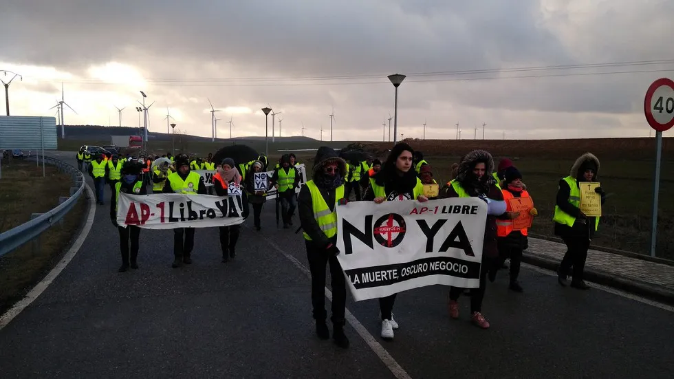 Actualidad Burgos: La Plataforma de Afectados por la N-1 vuelve a pedir una AP-1 libre y gratuita