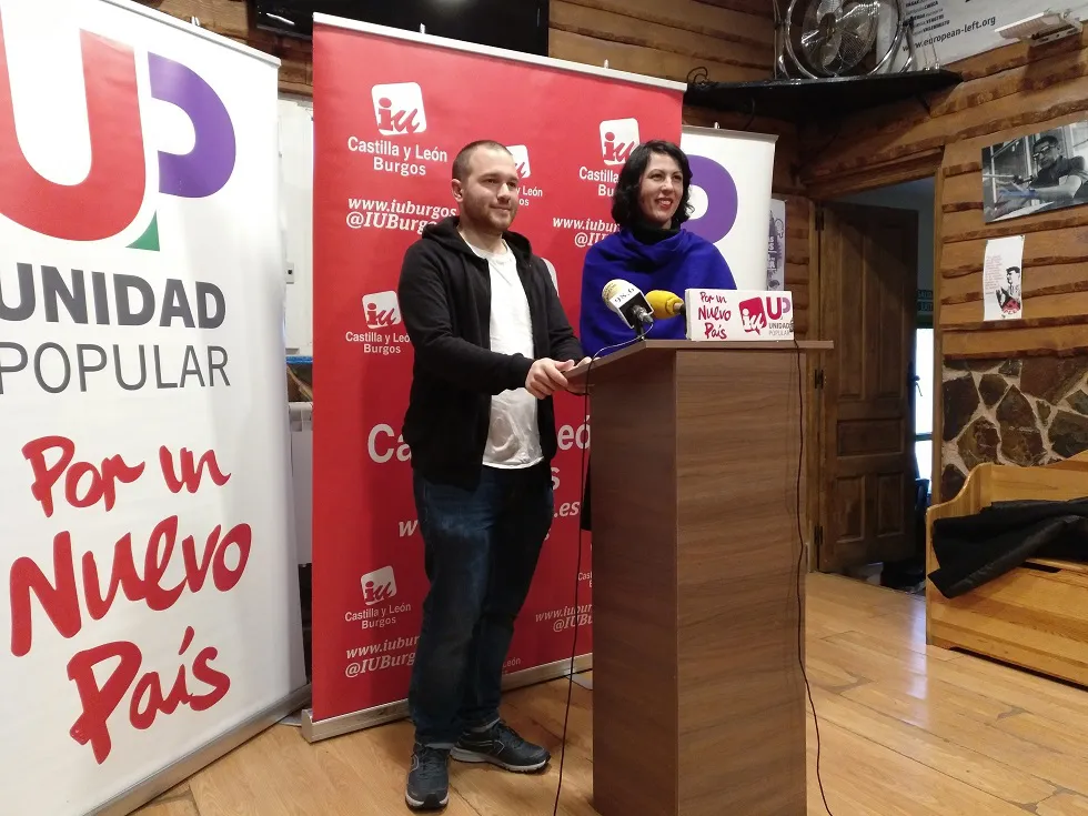 Actualidad Burgos: Izquierda Unida presenta la campaña sobre la exclusión social