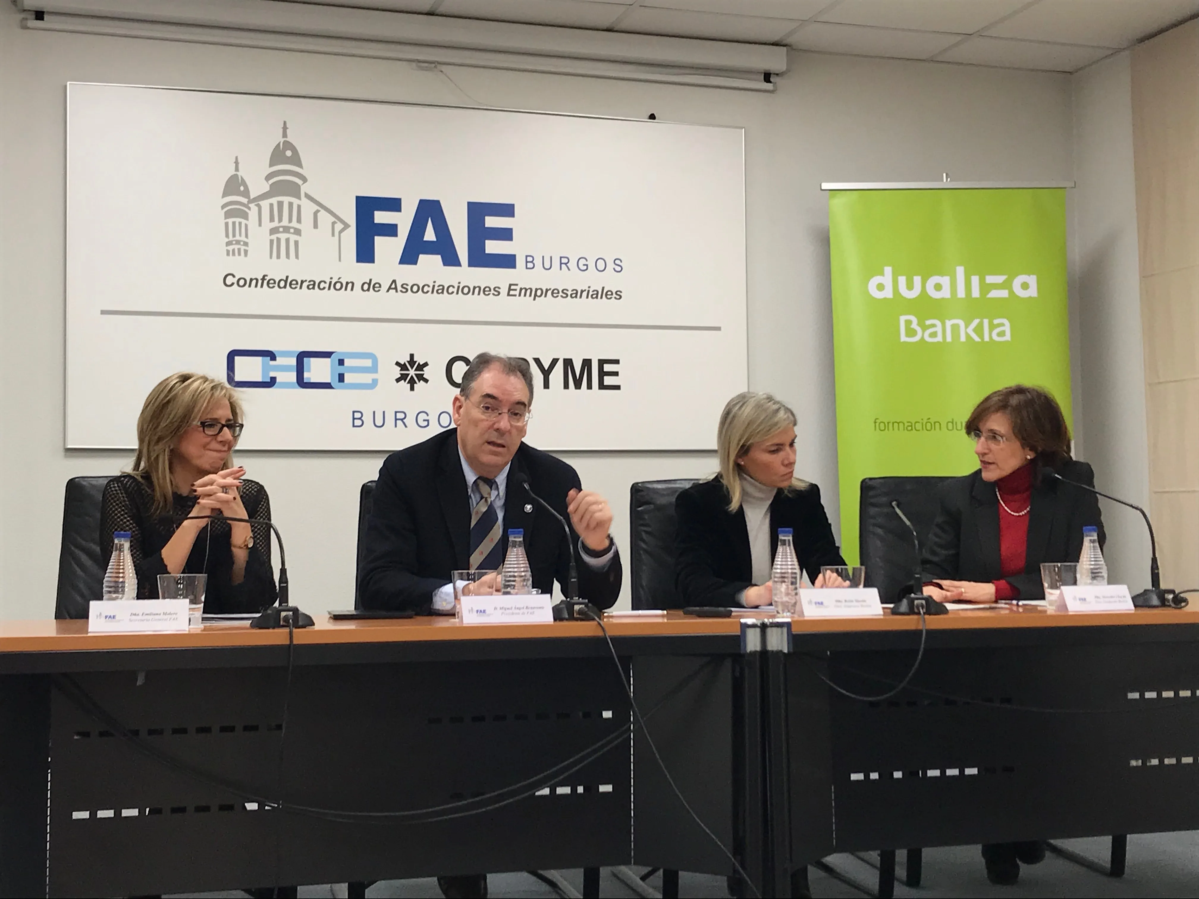 Economía y Empresa Burgos: FAE y Bankia trabajarán para impulsar la Formación Profesional Dual en Burgos
