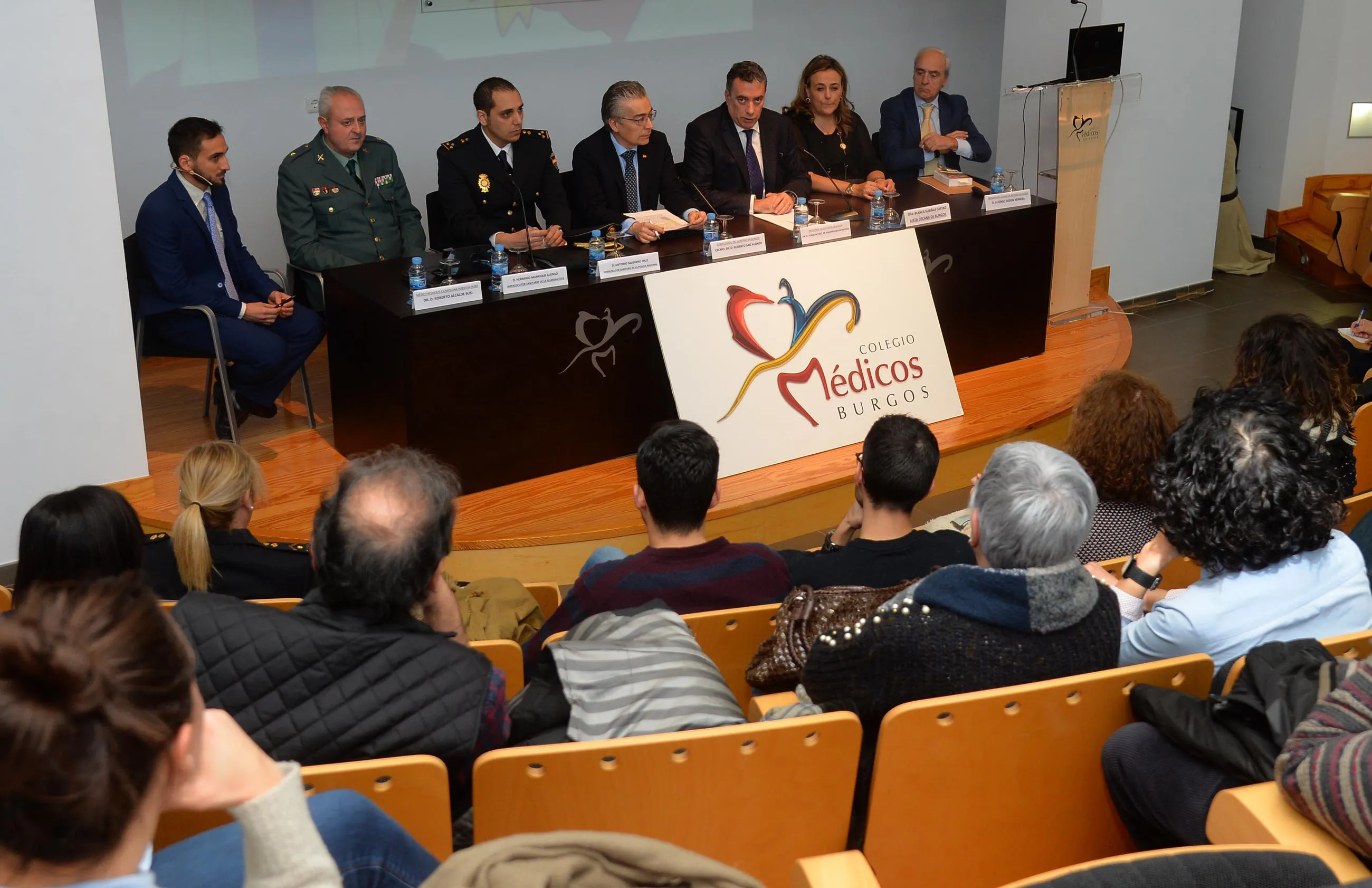 Sanidad Burgos: El Colegio de Médicos de Burgos presenta un protocolo contra agresiones a facultativos