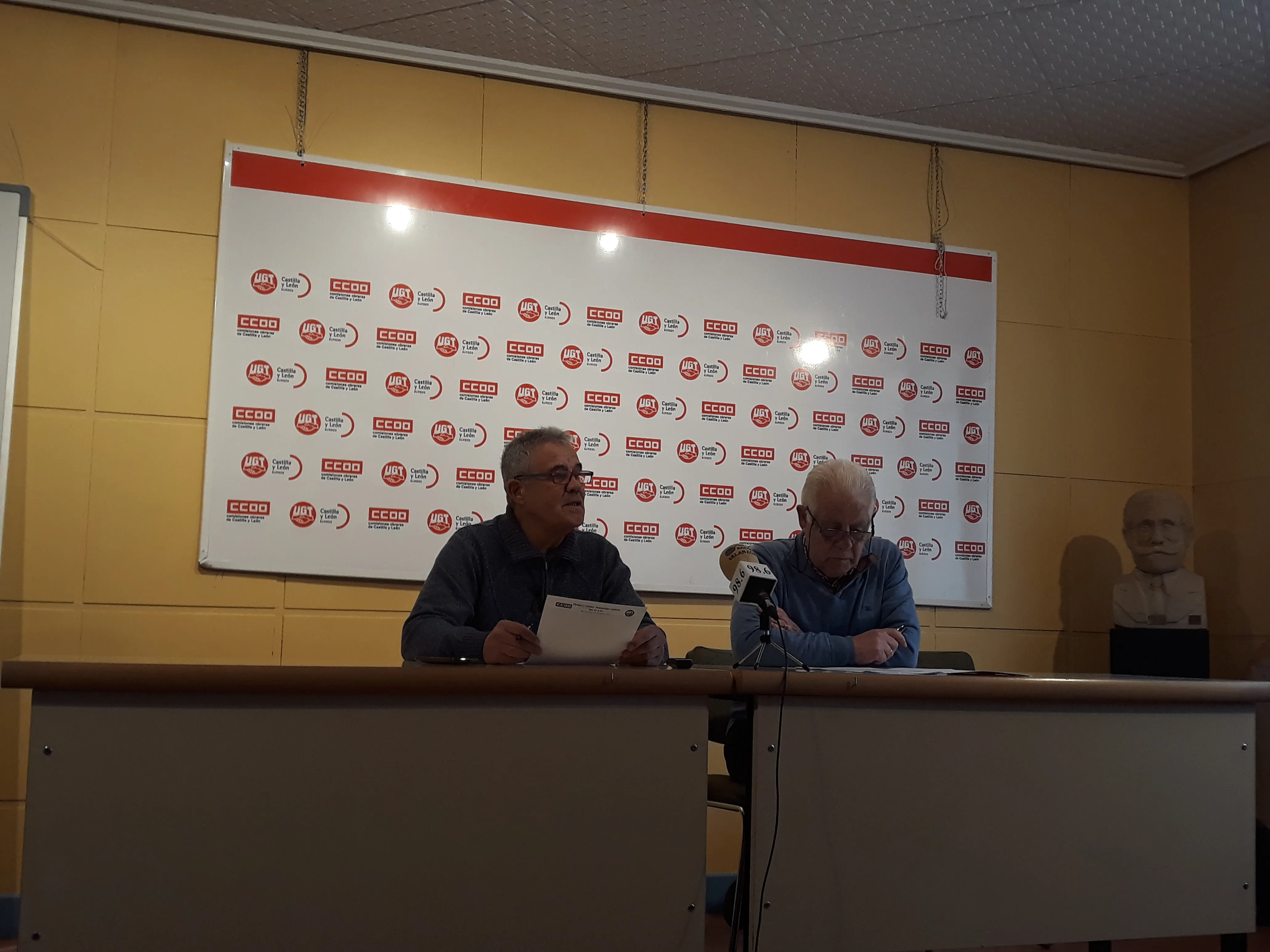 Actualidad Burgos: La UGT y CCOO no descansarán en su lucha hasta igualar el IPC con las pensiones