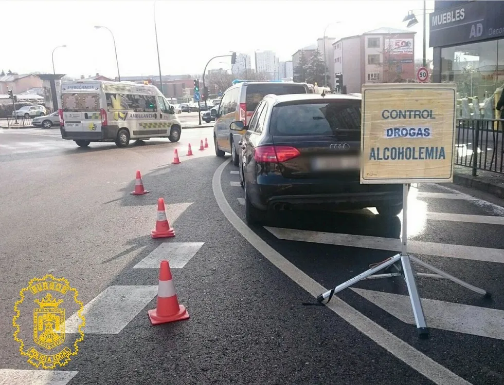 Provincia Burgos: La Guardia Civil realiza 610 pruebas de alcoholemia y 12 de drogas durante el fin de semana
