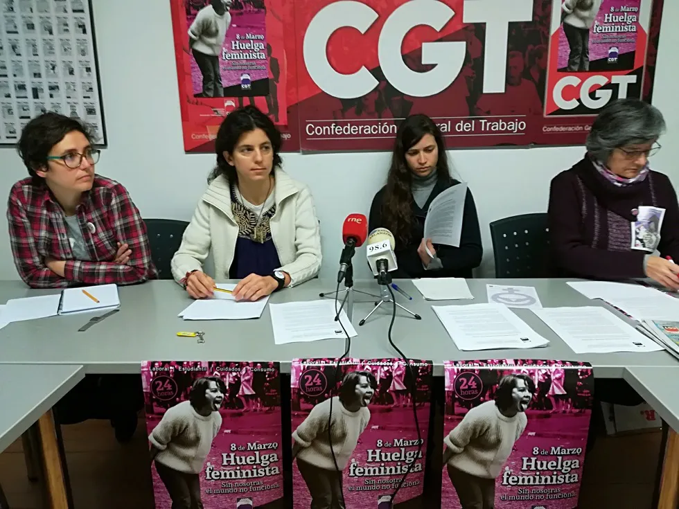 Actualidad Burgos: La CGT convoca a la huelga feminista el 8 de marzo