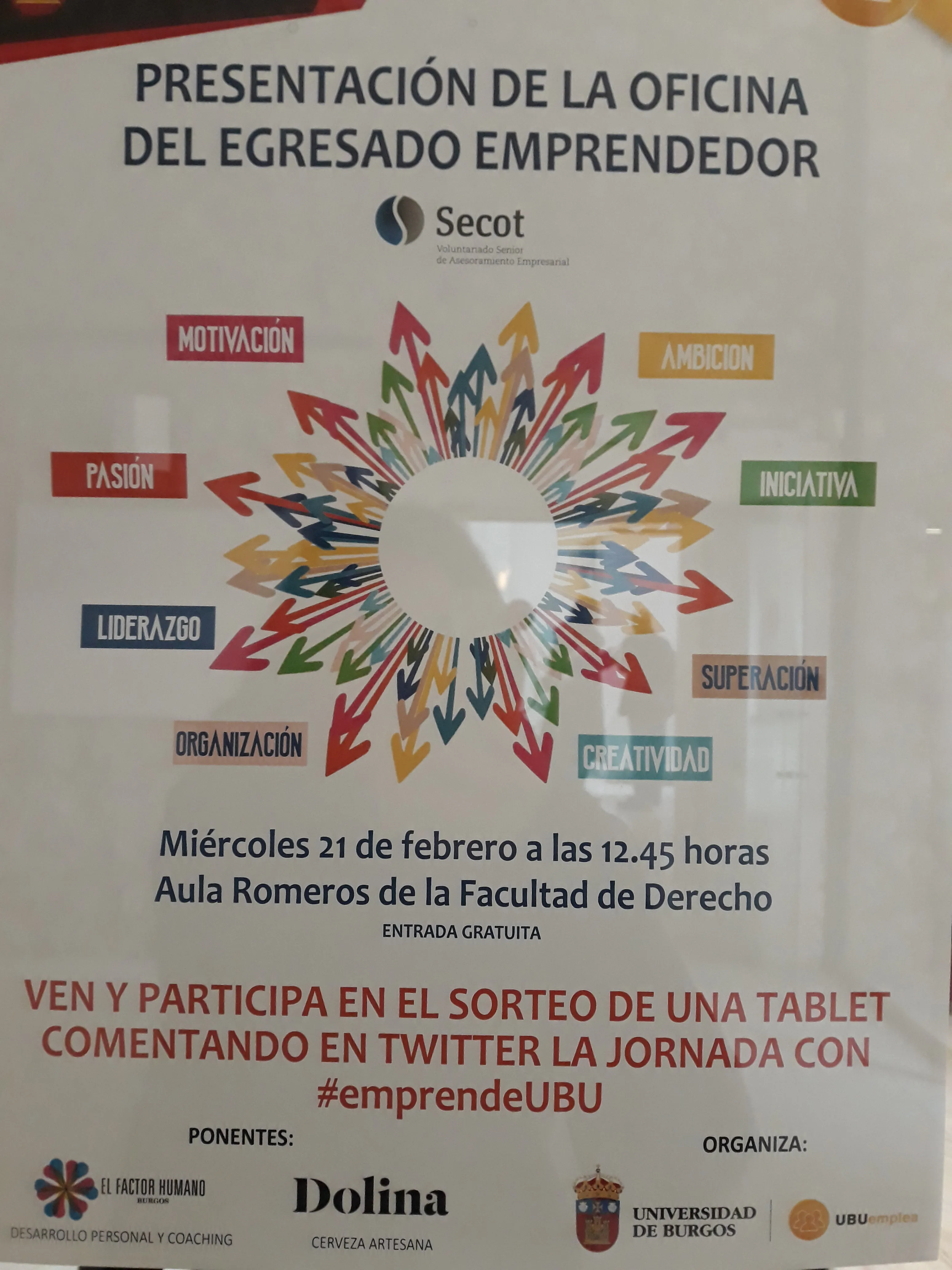 Universidad Burgos: ¿Qué vida quiero vivir? las claves para el emprendimiento