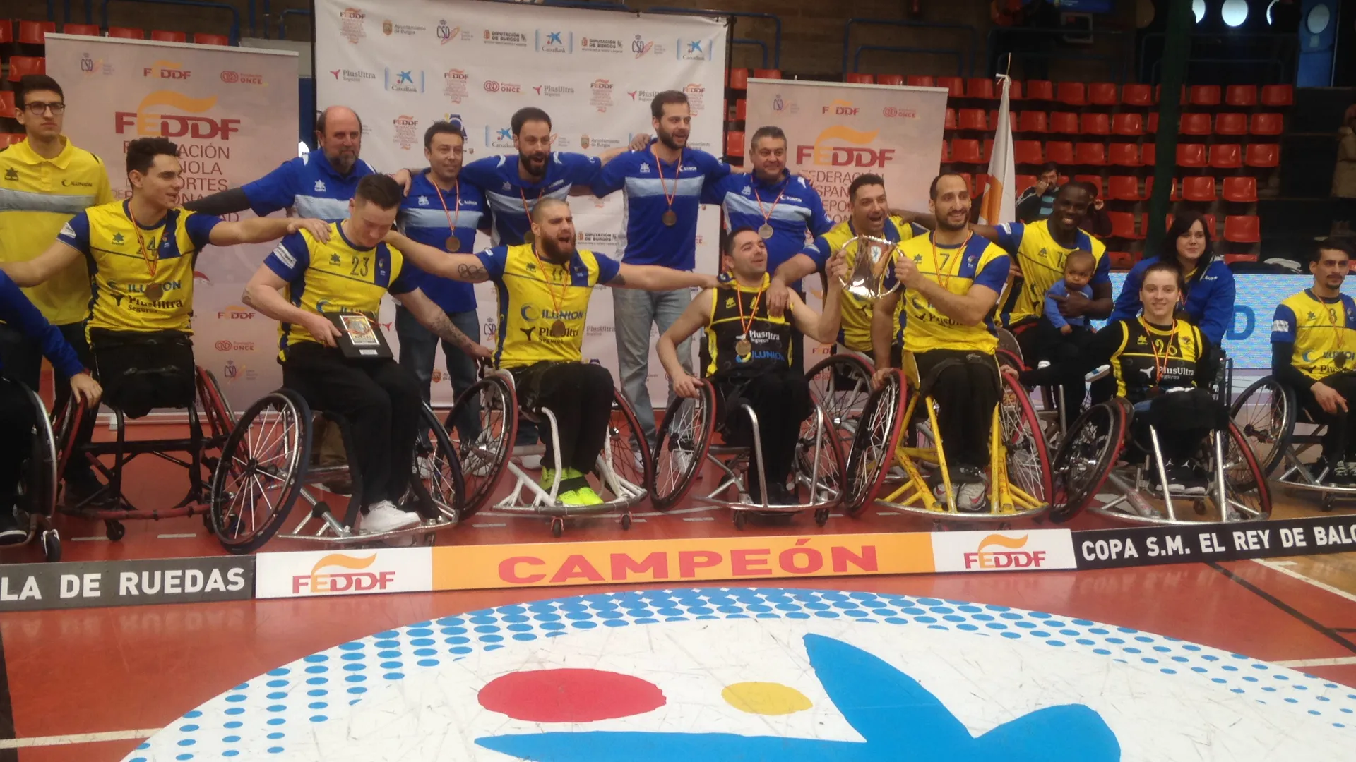 Deportes Burgos: El CD Ilunion se proclama campeón de la Copa del Rey de baloncesto en silla de ruedas celebrada en Burgos
