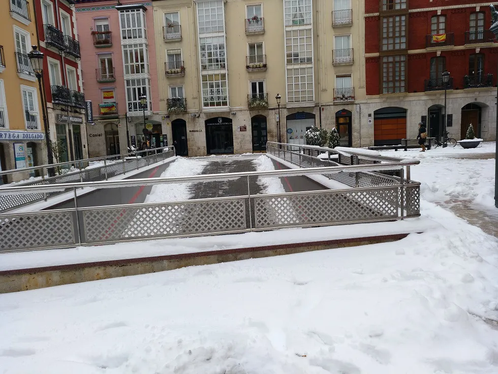 Actualidad Burgos: La oposición critica la falta de previsión del Ayuntamiento por la nevada