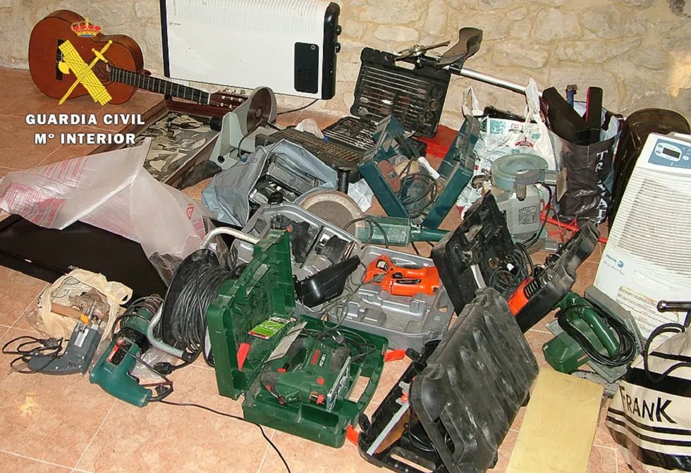 Sucesos Burgos: La Guardia Civil detiene a los autores de un robo con fuerza en una vivienda