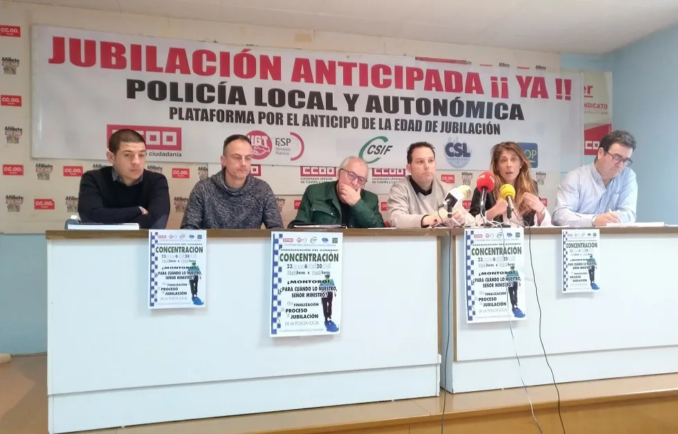 Actualidad Burgos: El decreto de jubilación anticipada podría afectar a 34 policías locales de Burgos