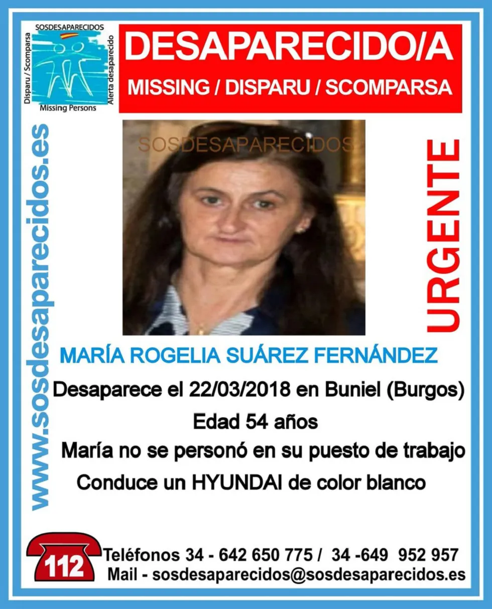 Sucesos Burgos: Se busca a una vecina de Buniel que lleva varios días desaparecida
