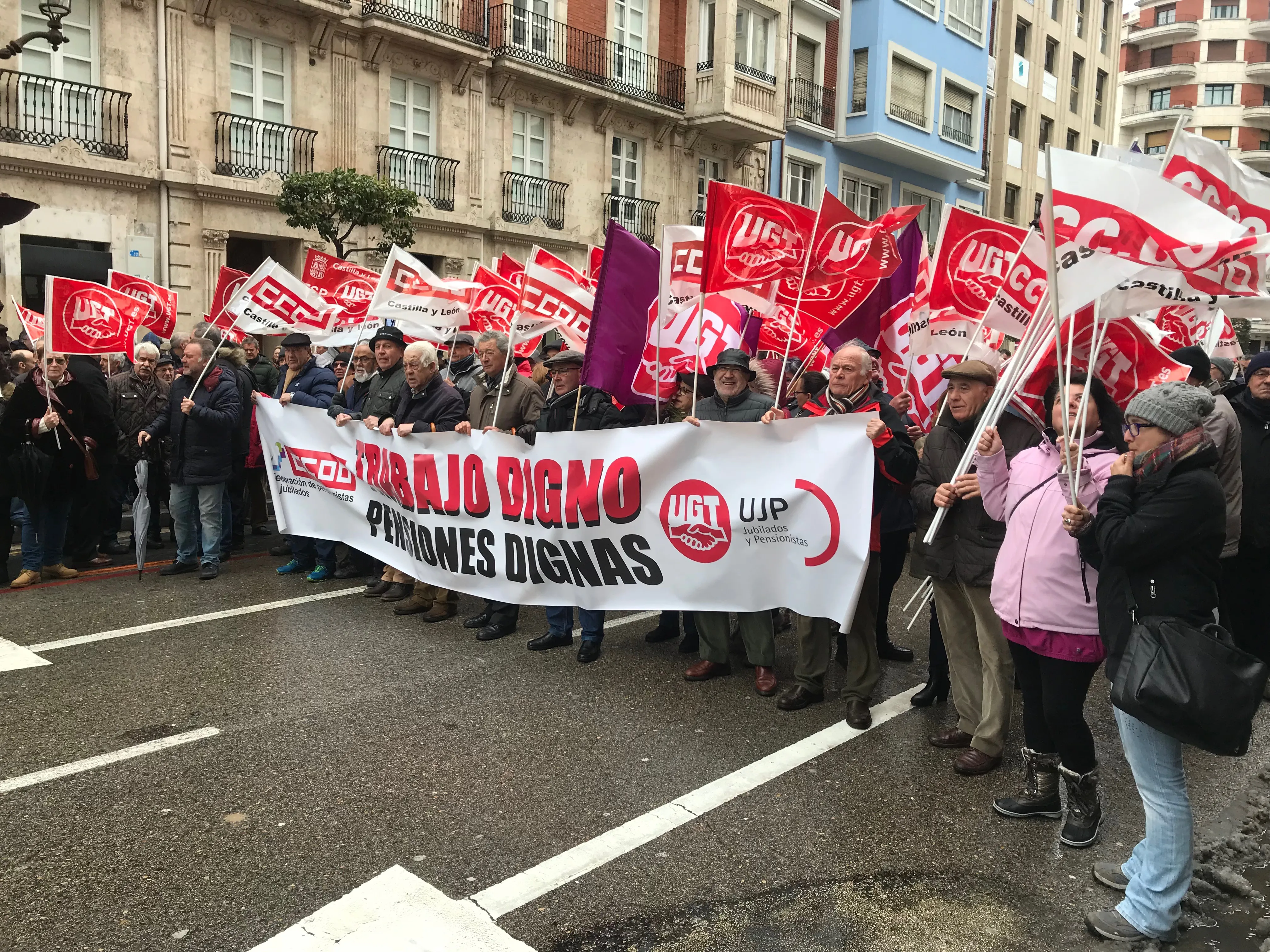 Castilla y León Burgos: UGTCyL se desmarca de las movilizaciones por el Sistema Público de Pensiones