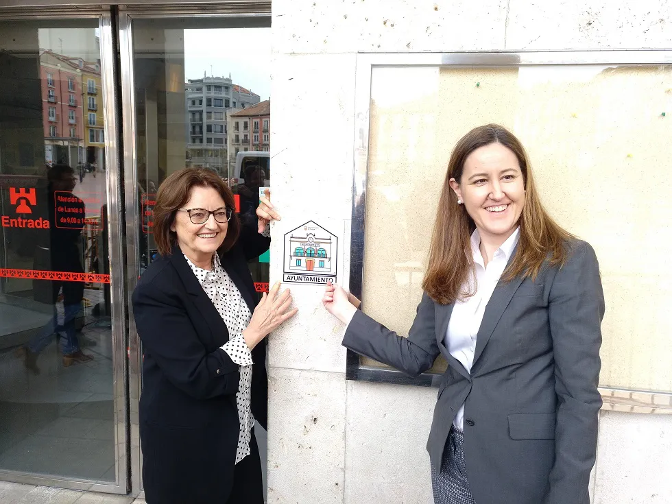 Actualidad Burgos: Burgos incorpora una nueva señalización con pictogramas para personas con autismo