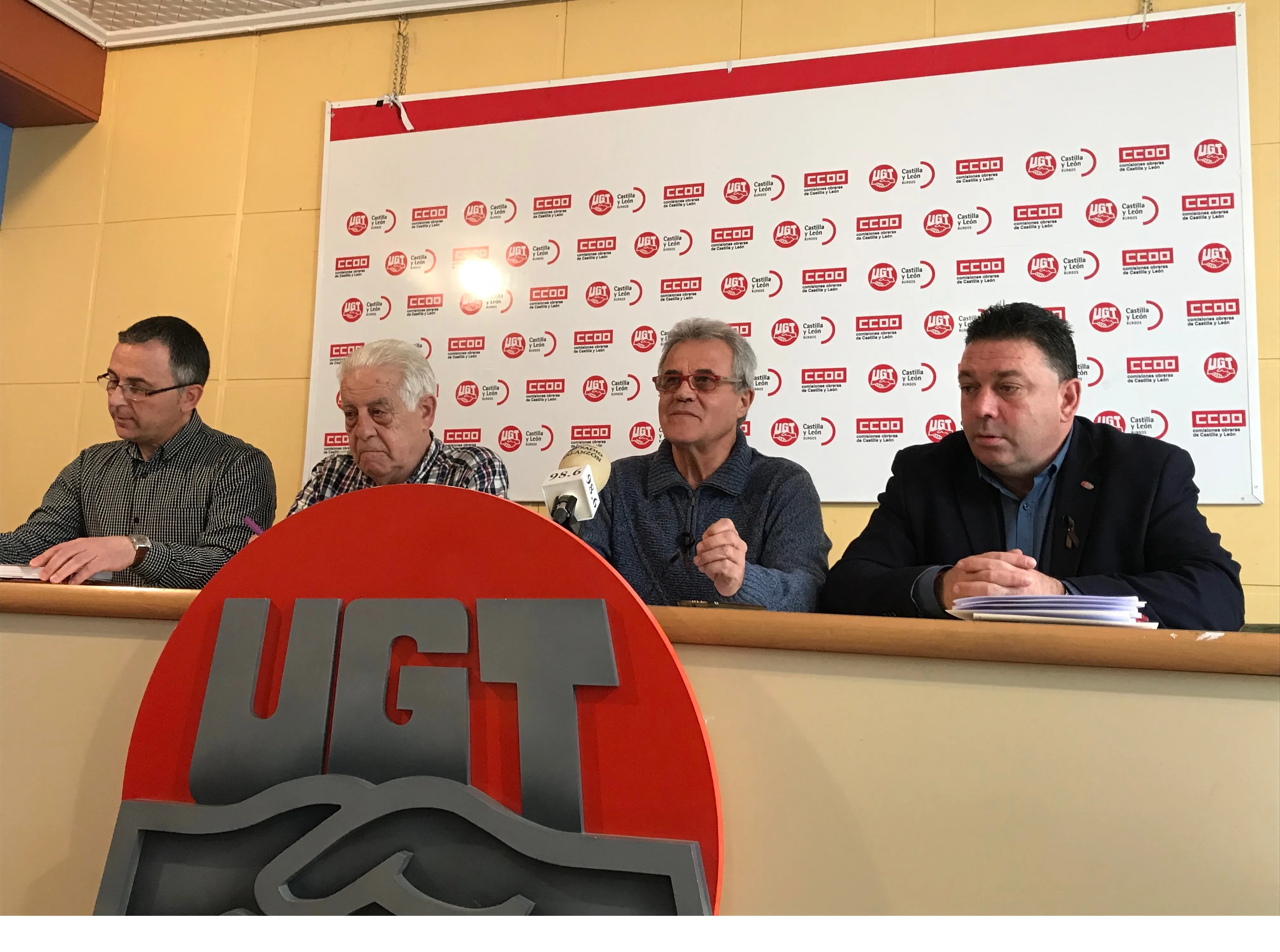 Local Burgos: UGT y CCOO convocan una gran manifestación por unas pensiones dignas el 15 de abril