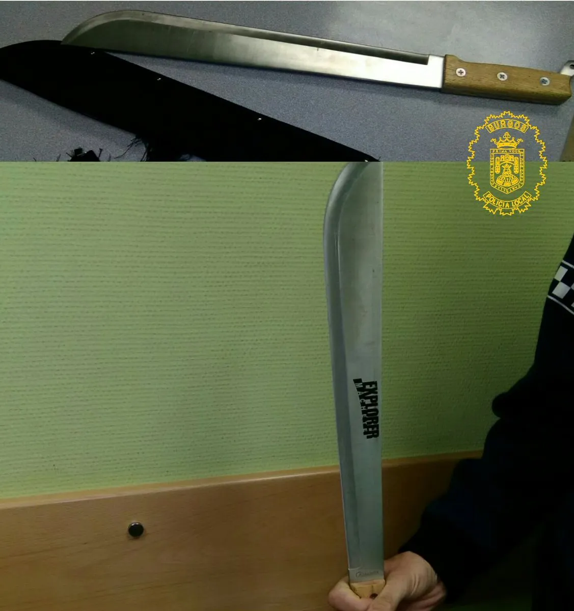Sucesos Burgos: Detenido un joven de 18 por amenazas y tenencia ilicita de armas