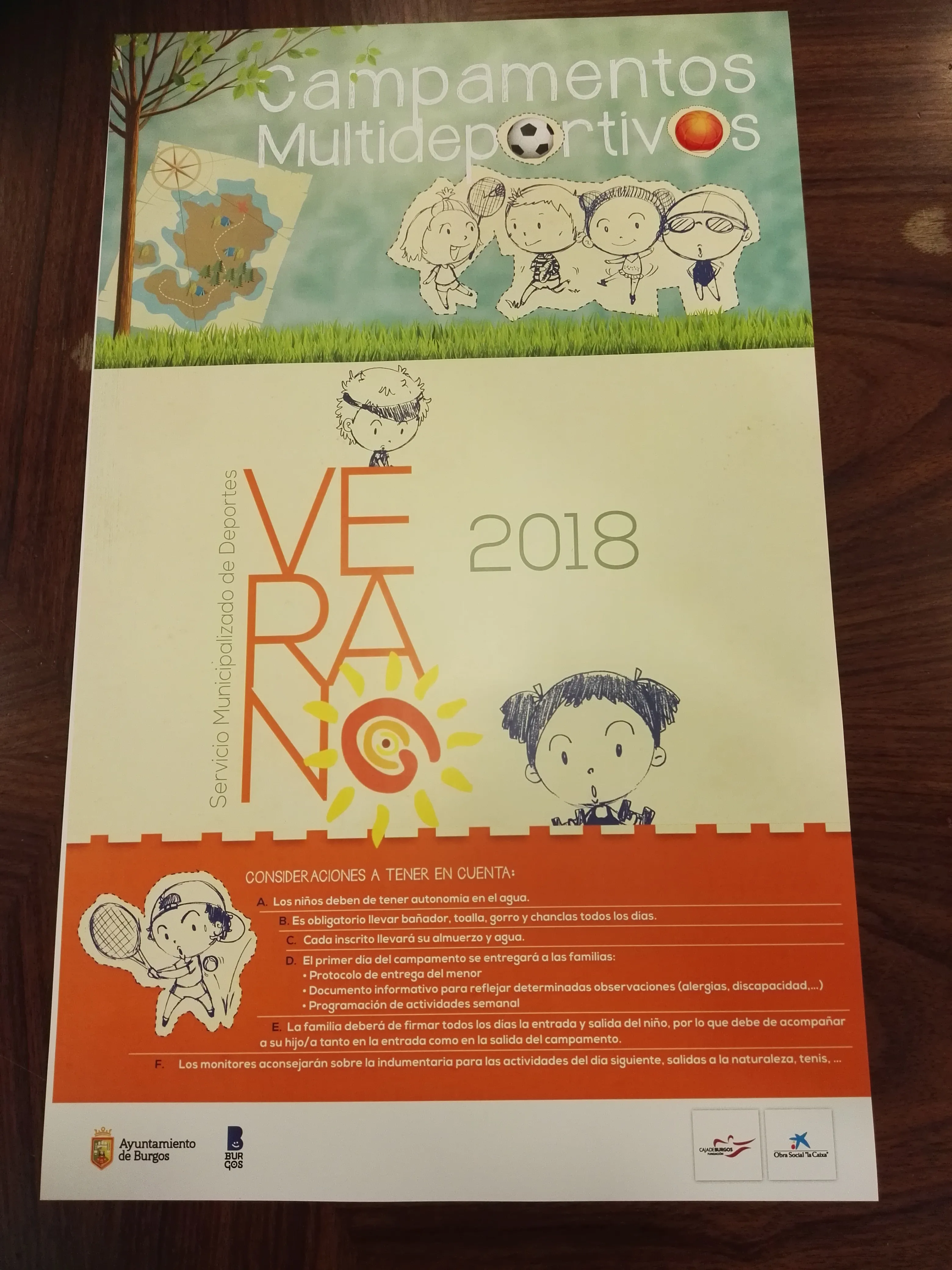 Local Burgos: Los campamentos multideportivos abren plazas el 15 de mayo