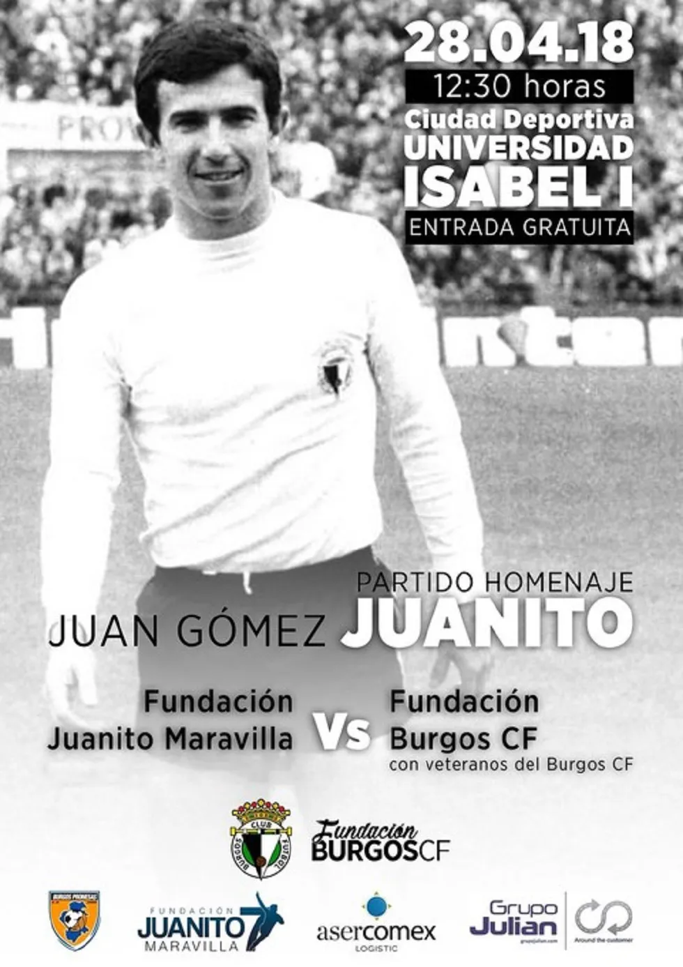 Deportes Burgos: Castañares acoge este sábado un partido homenaje a Juan Gómez Juanito