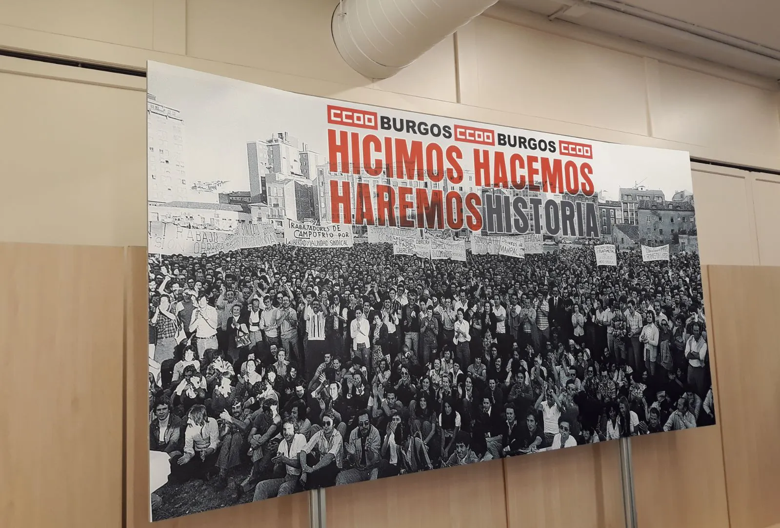 Local Burgos: La renta y los salarios deben crecer al mismo ritmo que la sociedad según Comisiones Obreras