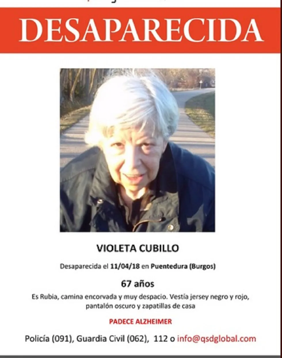 Sucesos Burgos: Encuentran el cuerpo sin vida de Violeta Cubillo