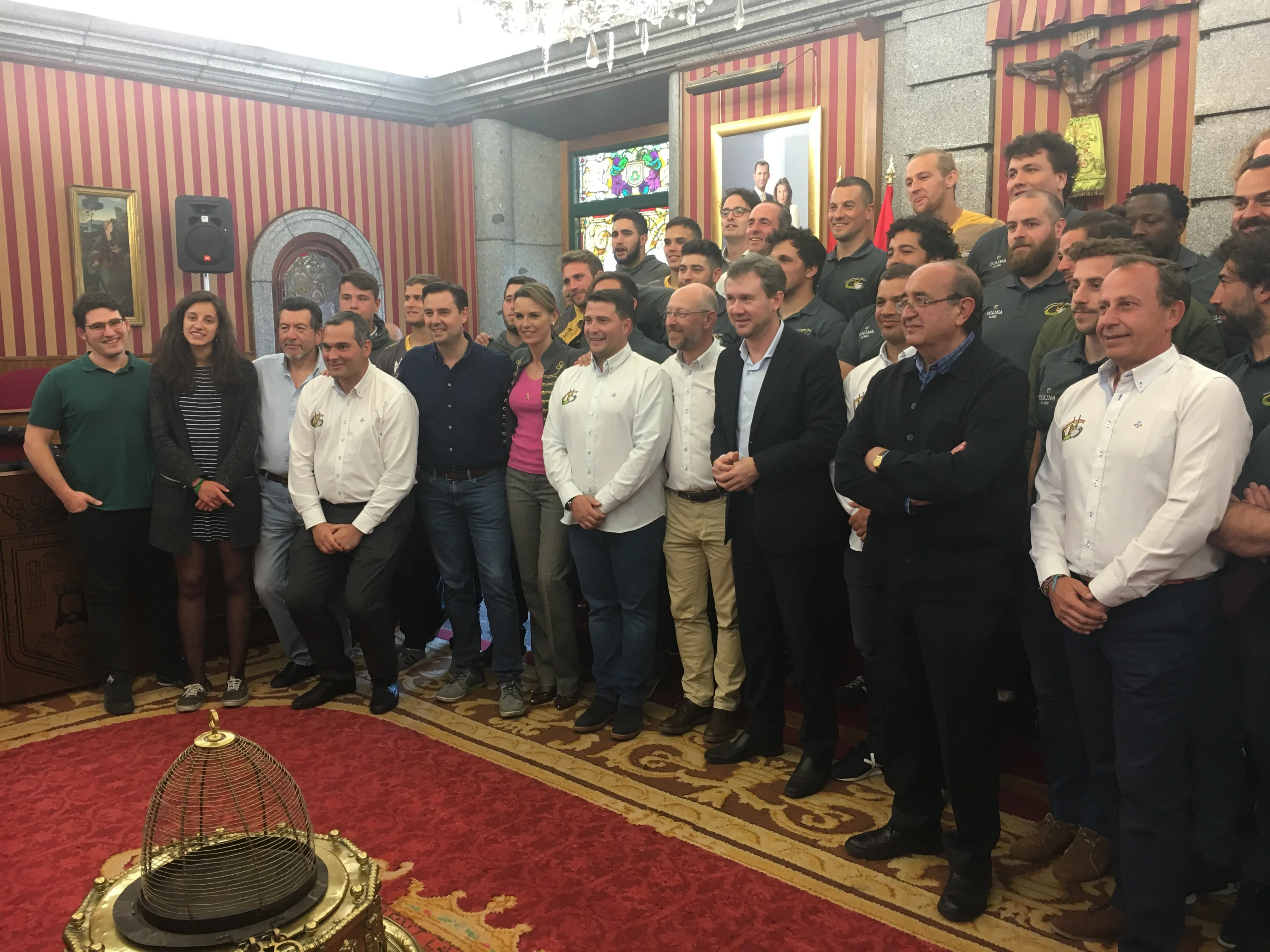 Baloncesto Burgos: El Ayuntamiento homenajea al UBU Aparejadores por su ascenso a División de Honor