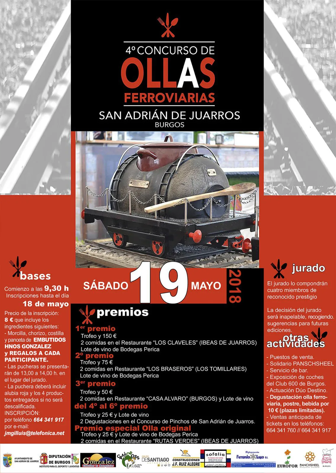 Provincia Burgos: Concurso de Ollas Ferroviarias en San Adrián de Juarros