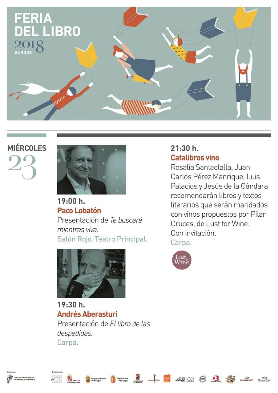 Cultura Burgos: Agenda cultural 23 mayo