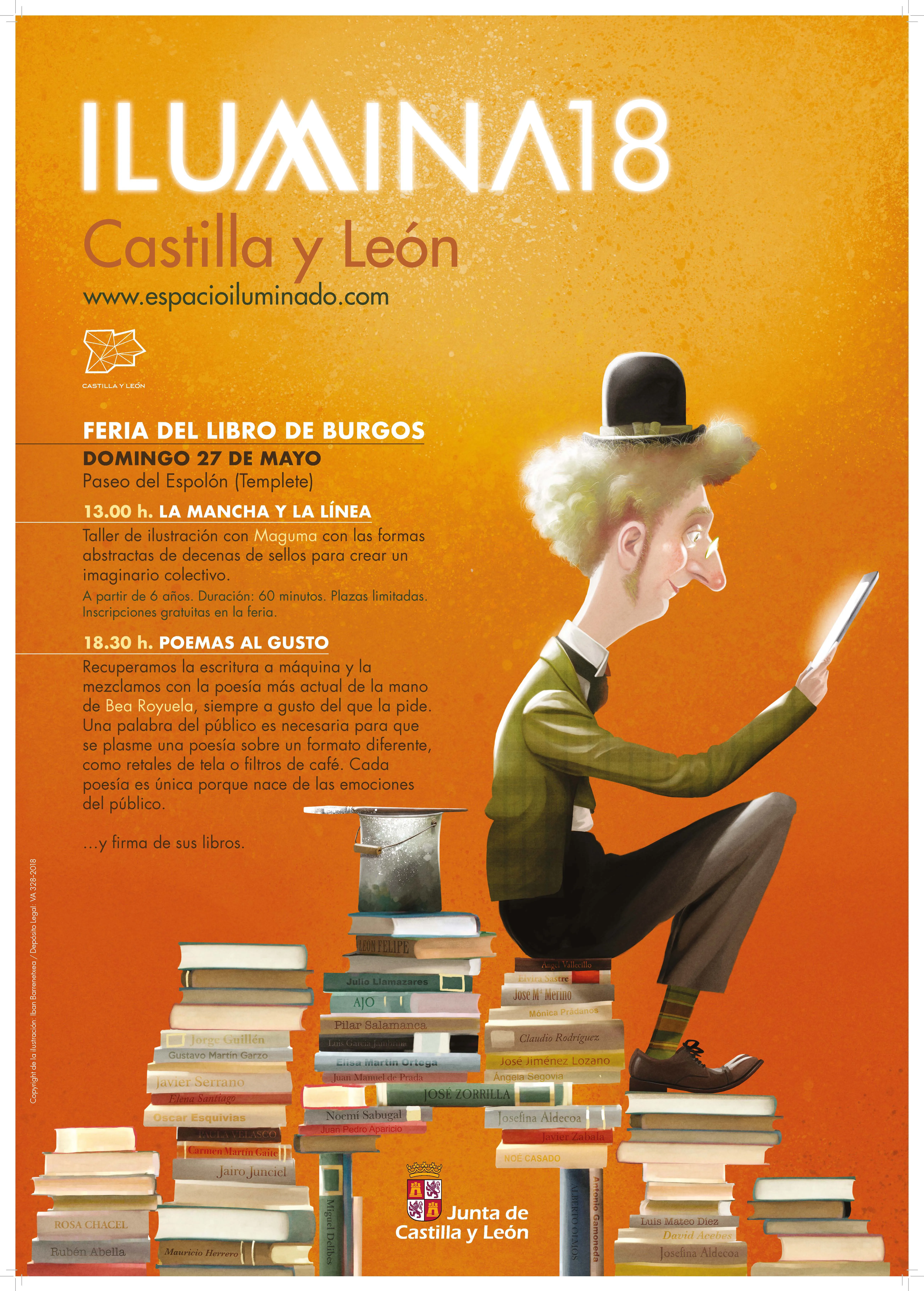 Cultura Burgos: Los visitantes de la Feria del Libro de Burgos se llevarán un poema al gusto con ‘Ilumina’