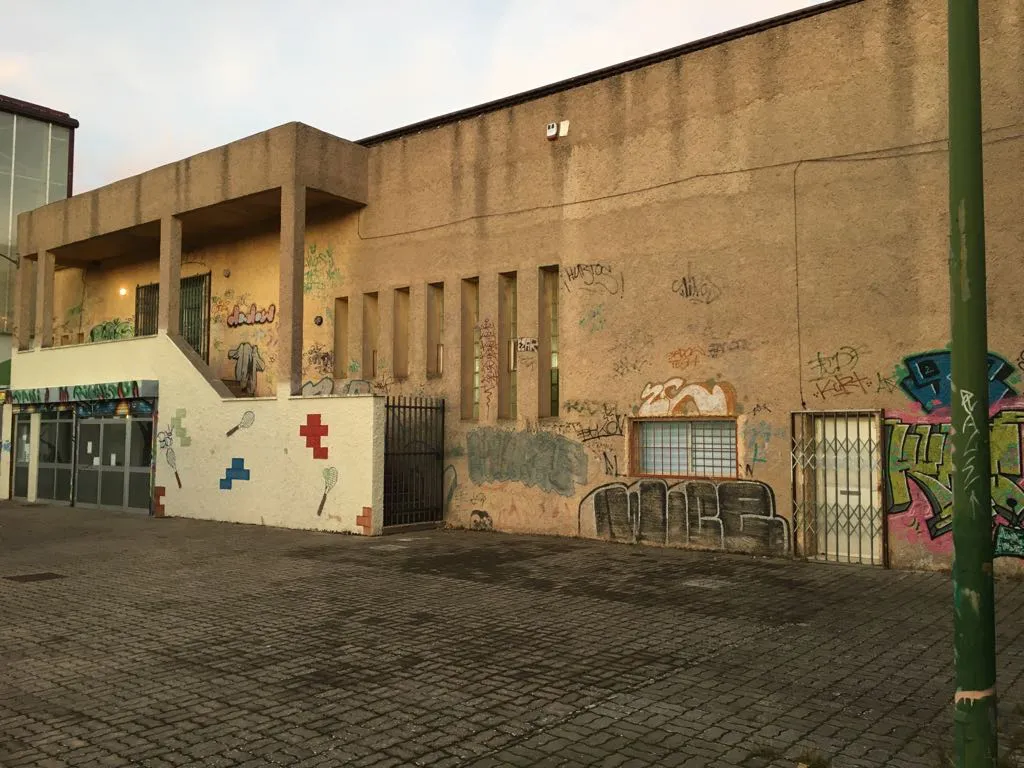 Actualidad Burgos: Cs denuncia que el PP pone parches en el polideportivo de San Pedro y San Felices