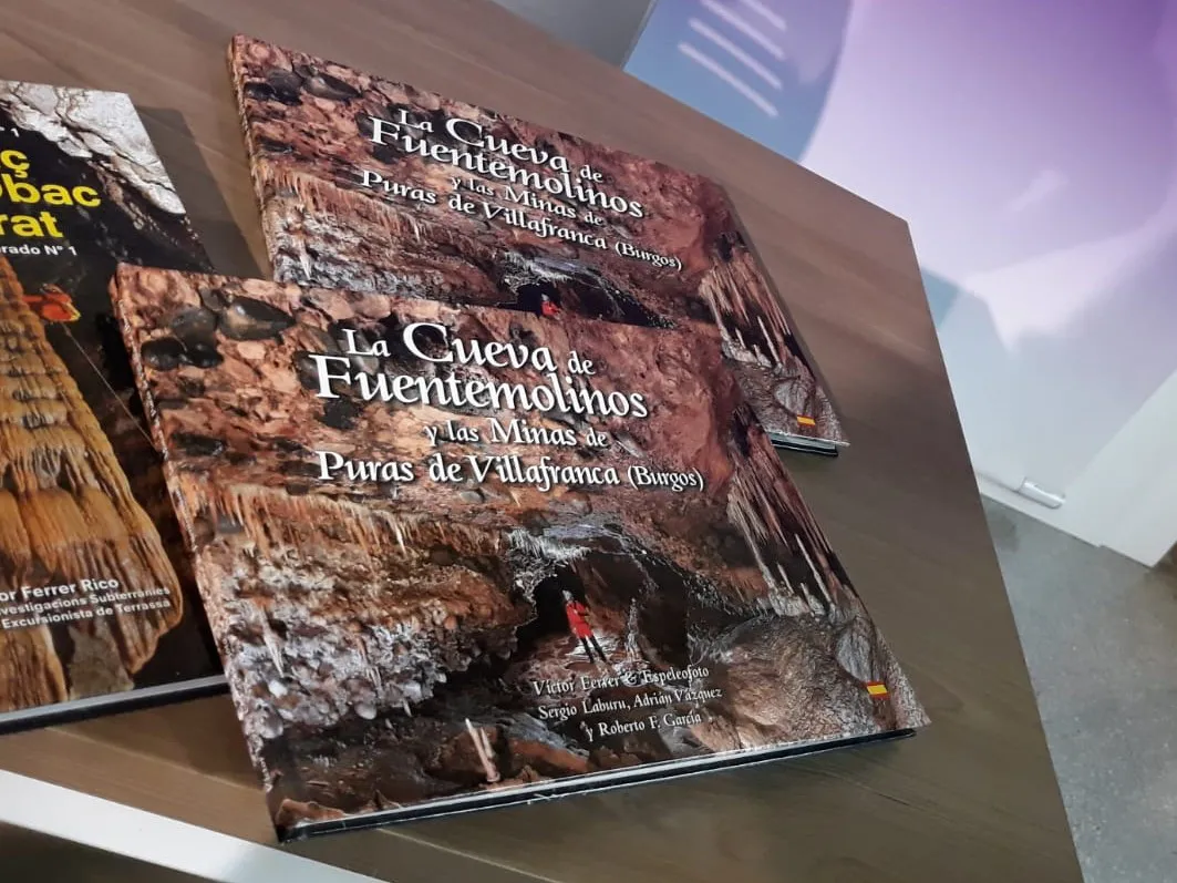 Provincia Burgos: La cueva de Fuentemolinos y las Minas de Puras de Villafranca protagonistas del libro de Víctor Ferrer