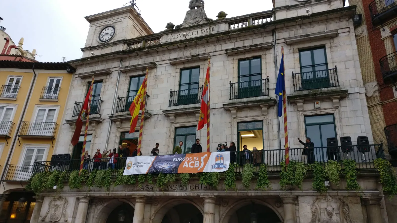 Baloncesto Burgos: El Ayuntamiento recibe al San Pablo Burgos