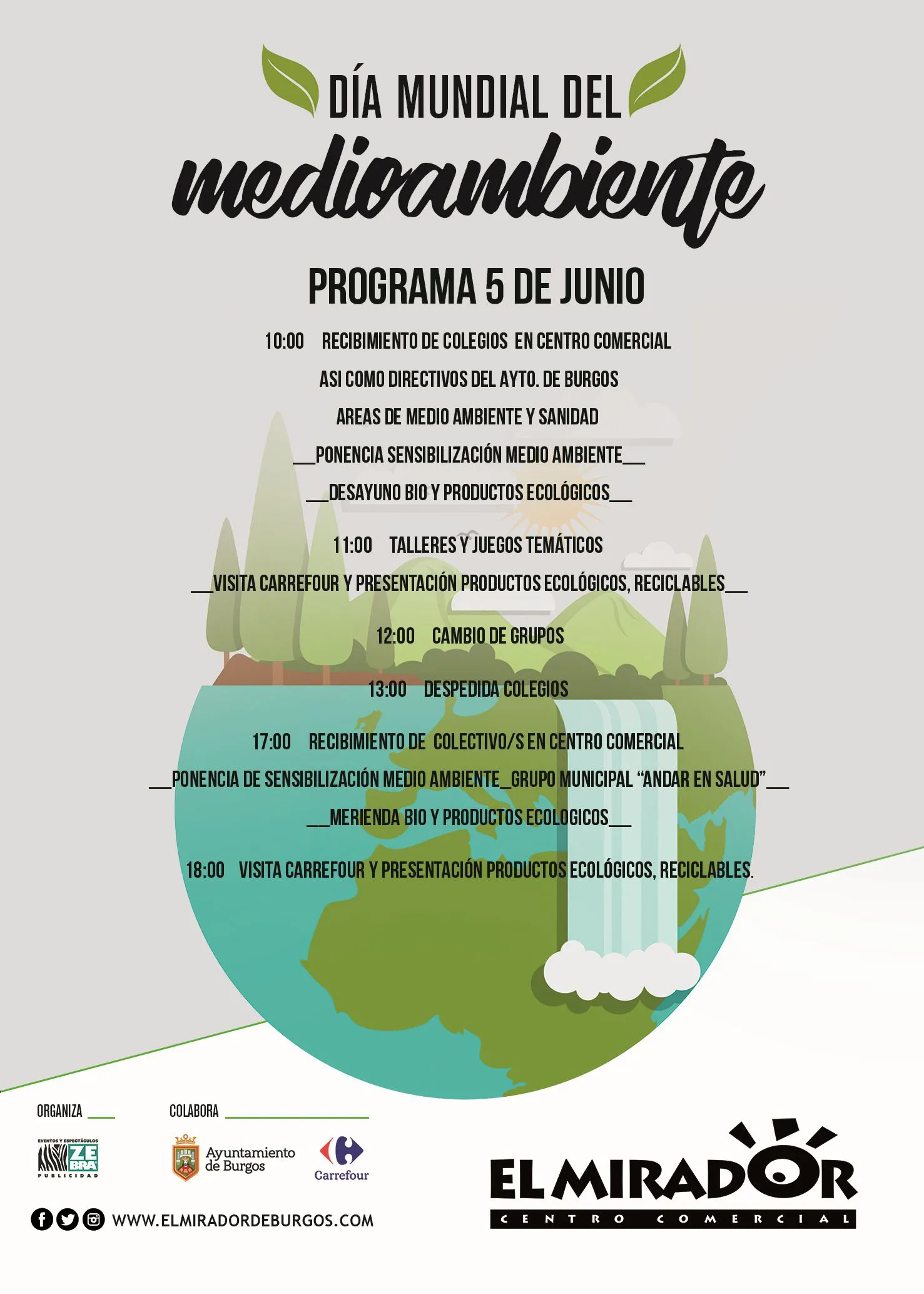 Local Burgos: El Mirador acoge numerosas actividades con motivo del Día del Medio Ambiente