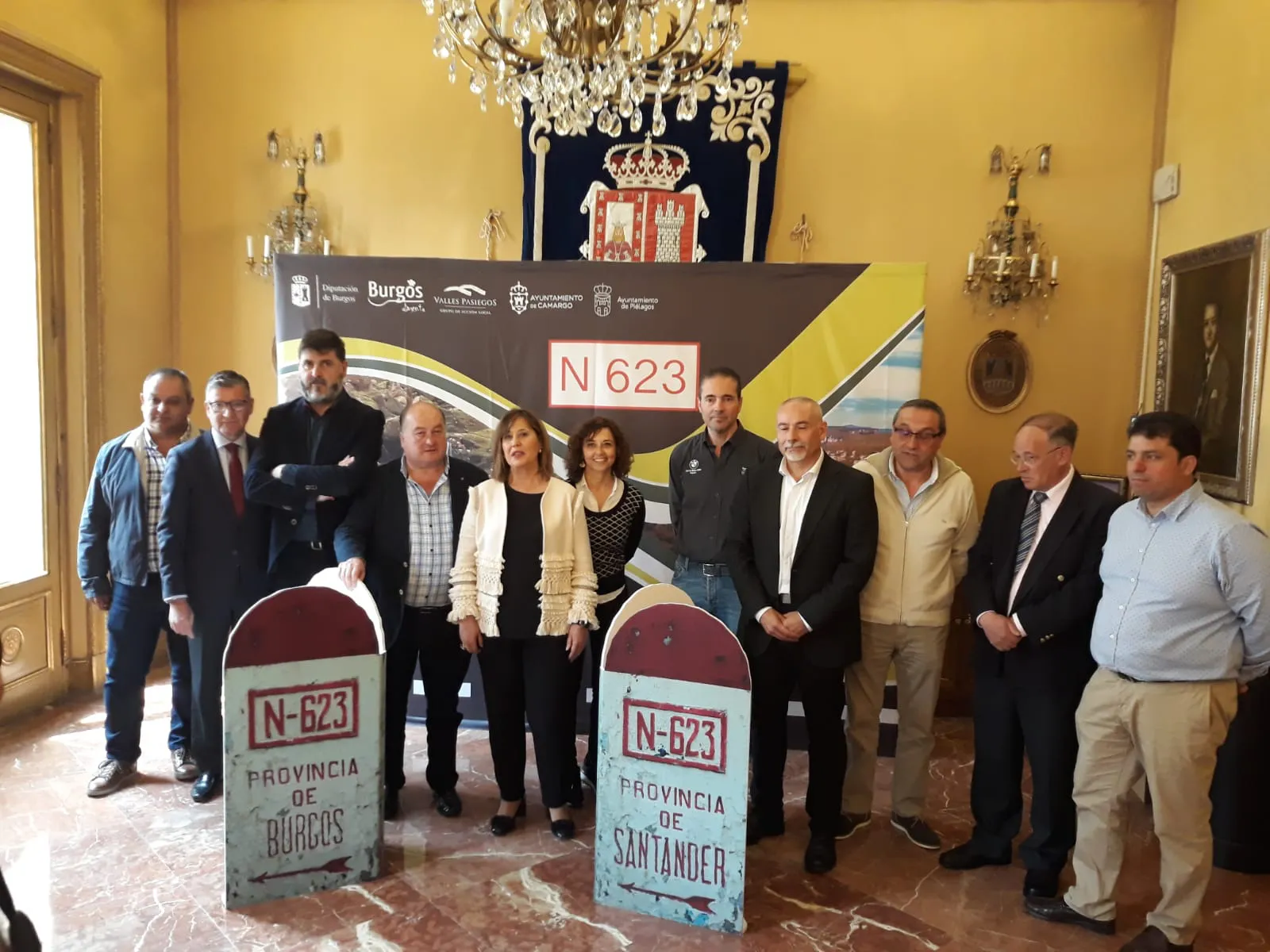 Provincia Burgos: Burgos y Cantabria unidos por la dinamización de la N-623