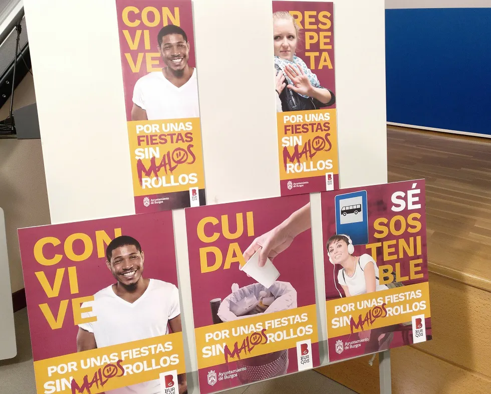 Actualidad Burgos: El Ayuntamiento apuesta por unas fiestas sin malos rollos