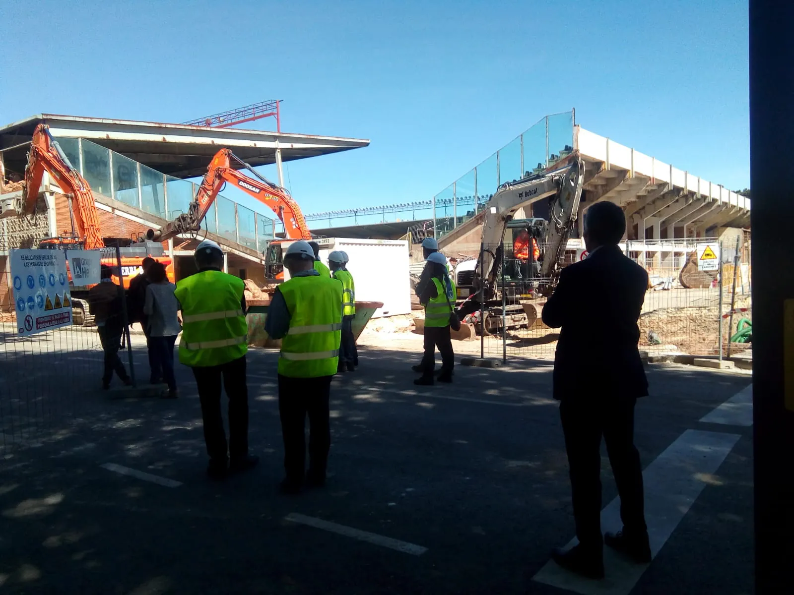 Local Burgos: Lacalle asegura que las obras de El Plantío cumplen los plazos