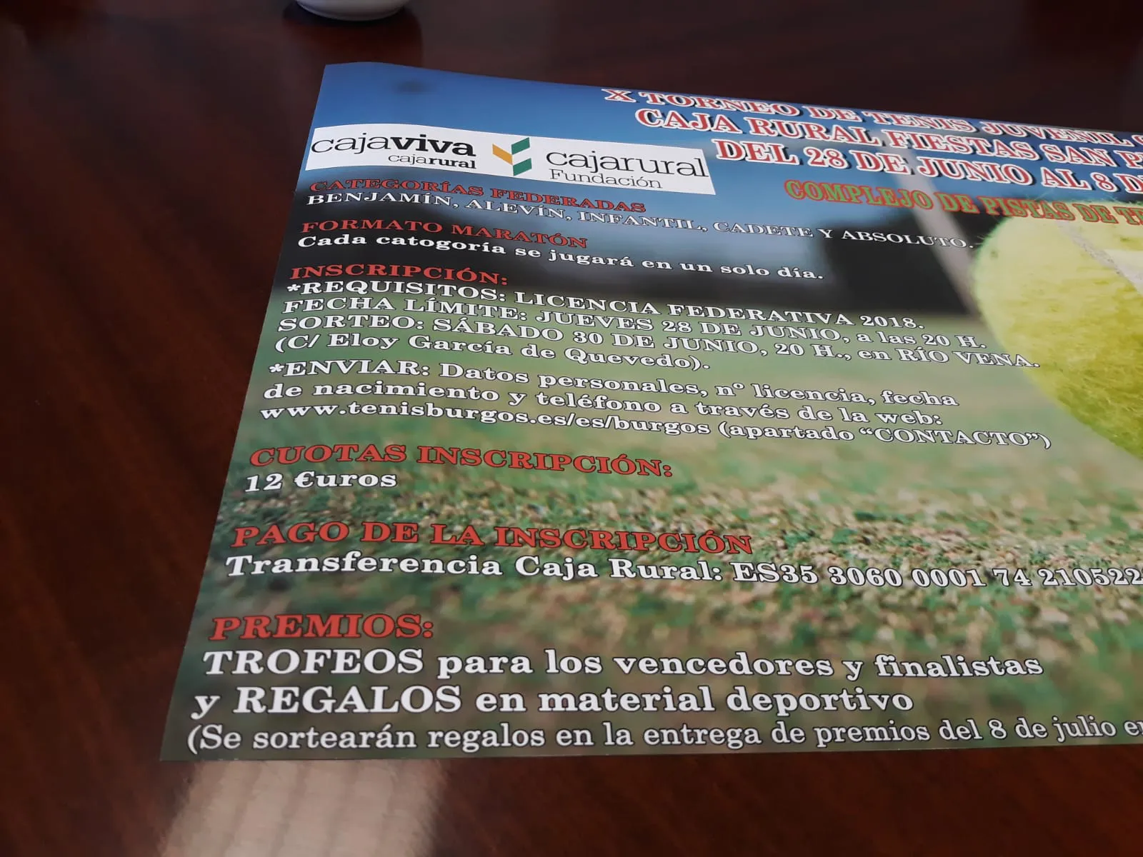 Local Burgos: Las jóvenes promesas del tenis ya pueden apuntarse al décimo torneo que se celebra en la ciudad