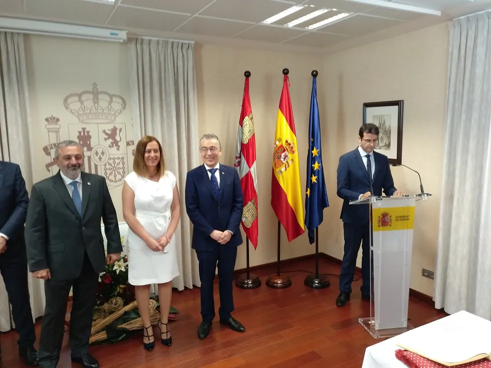 Actualidad Burgos: Pedro Luis de la Fuente ya ejerce como nuevo subdelegado del Gobierno en Burgos