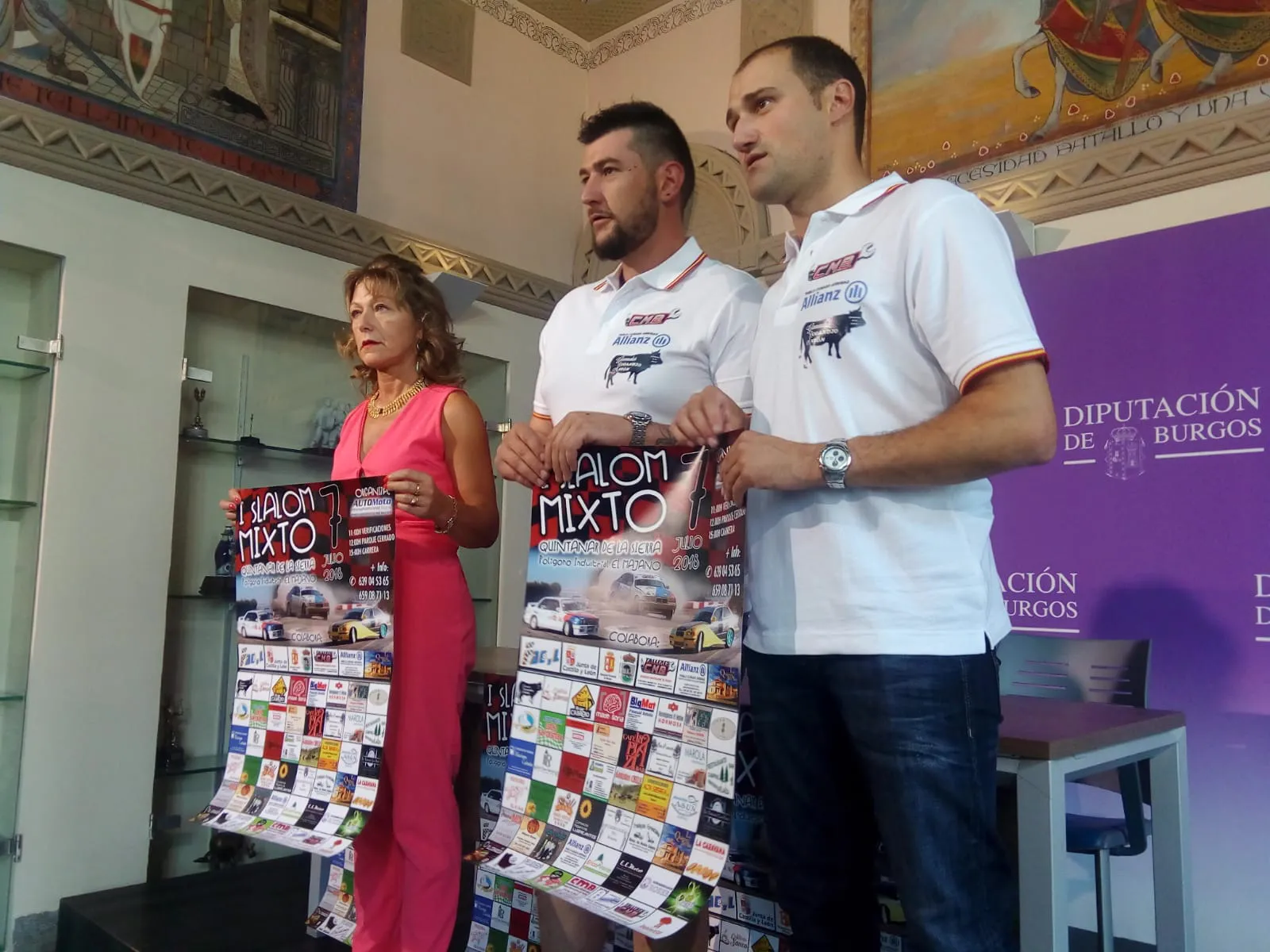Provincia Burgos: Quintanar de la Sierra organiza el I Slalom Mixto