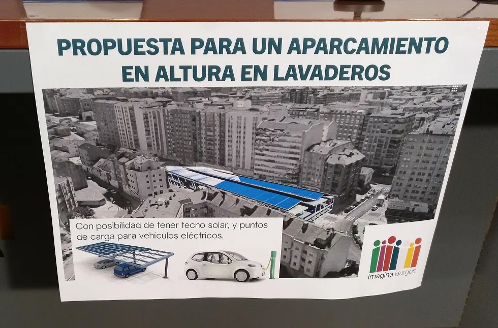 Actualidad Burgos: Fernández Santos desmonta las propuestas de aparcamientos en Gamonal de Imagina y Salinero