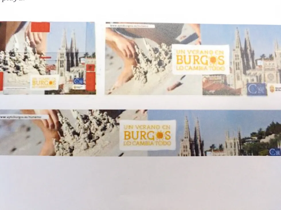 Actualidad Burgos: Burgos promociona su turismo en los autobuses municipales de Elche, Valencia y Murcia