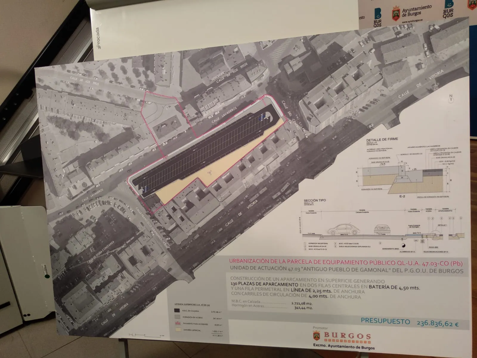 Local Burgos: En los próximos días se licitarán las obras del Parking de Lavaderos
