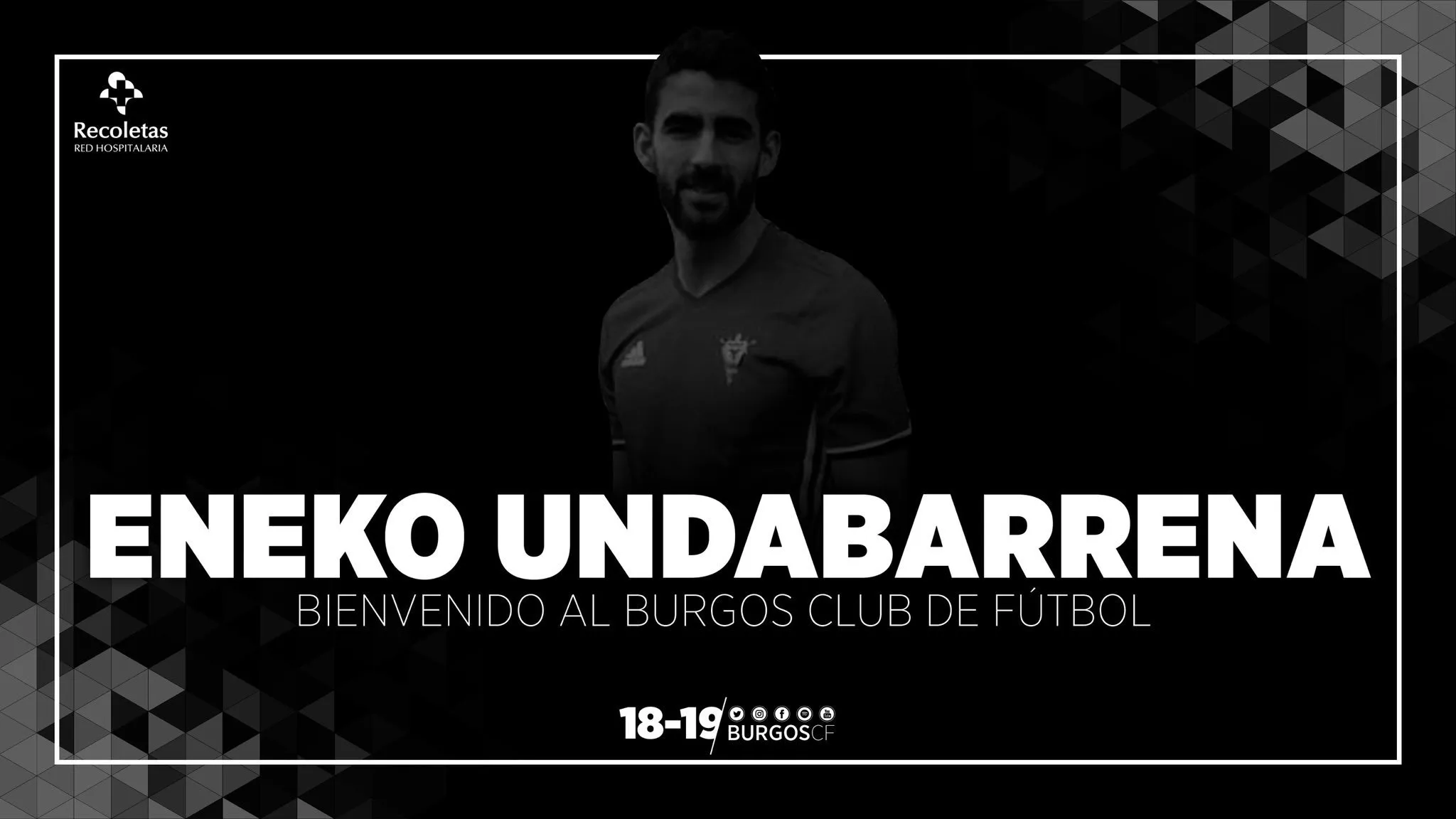 Fútbol Burgos: El bilbaíno Eneko Udabarrena se incorpora al Burgos CF