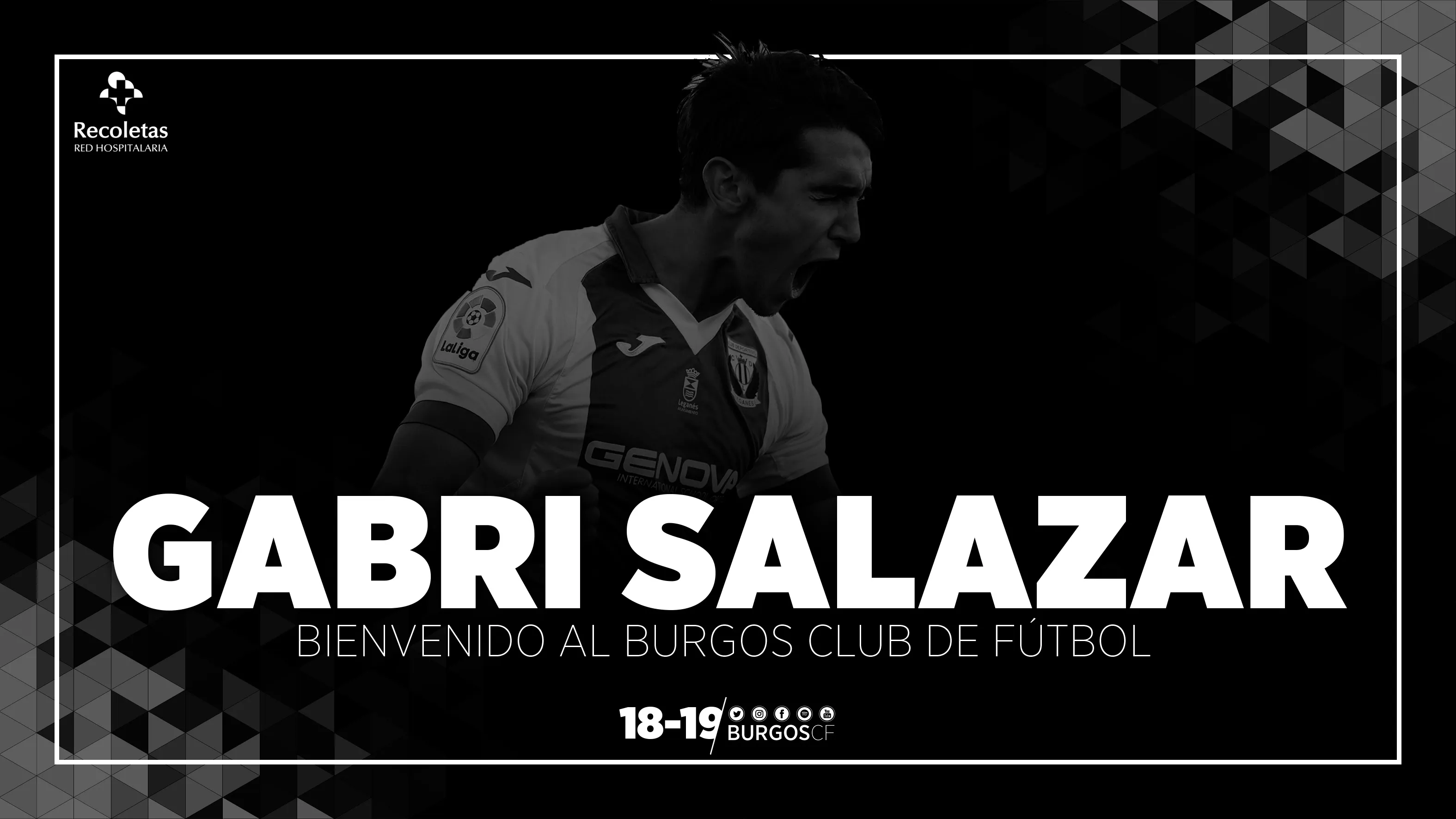 Fútbol Burgos: Gabri Salazar, novena incorporación del Burgos CF
