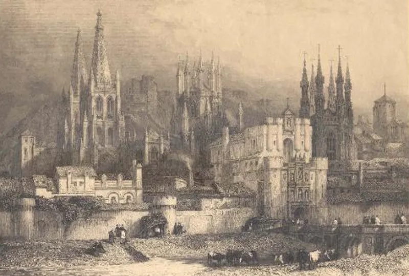 Historia Burgos: La custodia de la catedral burgalesa