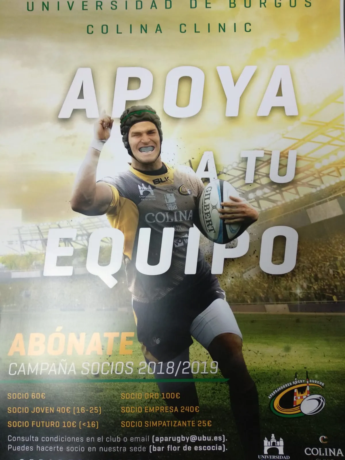 Rugby Burgos: Aparejadores Rugby Club ya piensa en División de Honor
