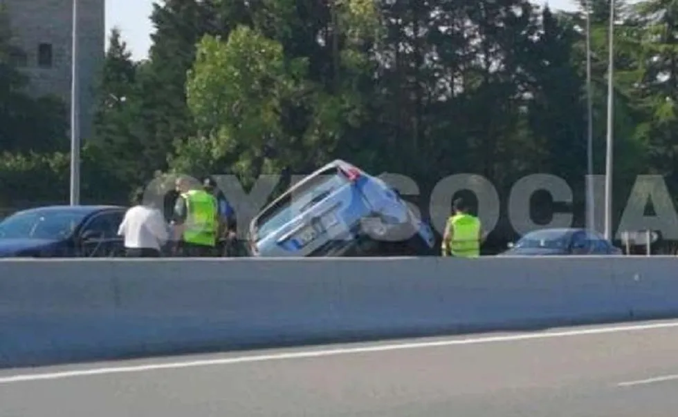 Sucesos Burgos: Una mujer resulta herida tras salirse de la carretera en el Nudo Landa
