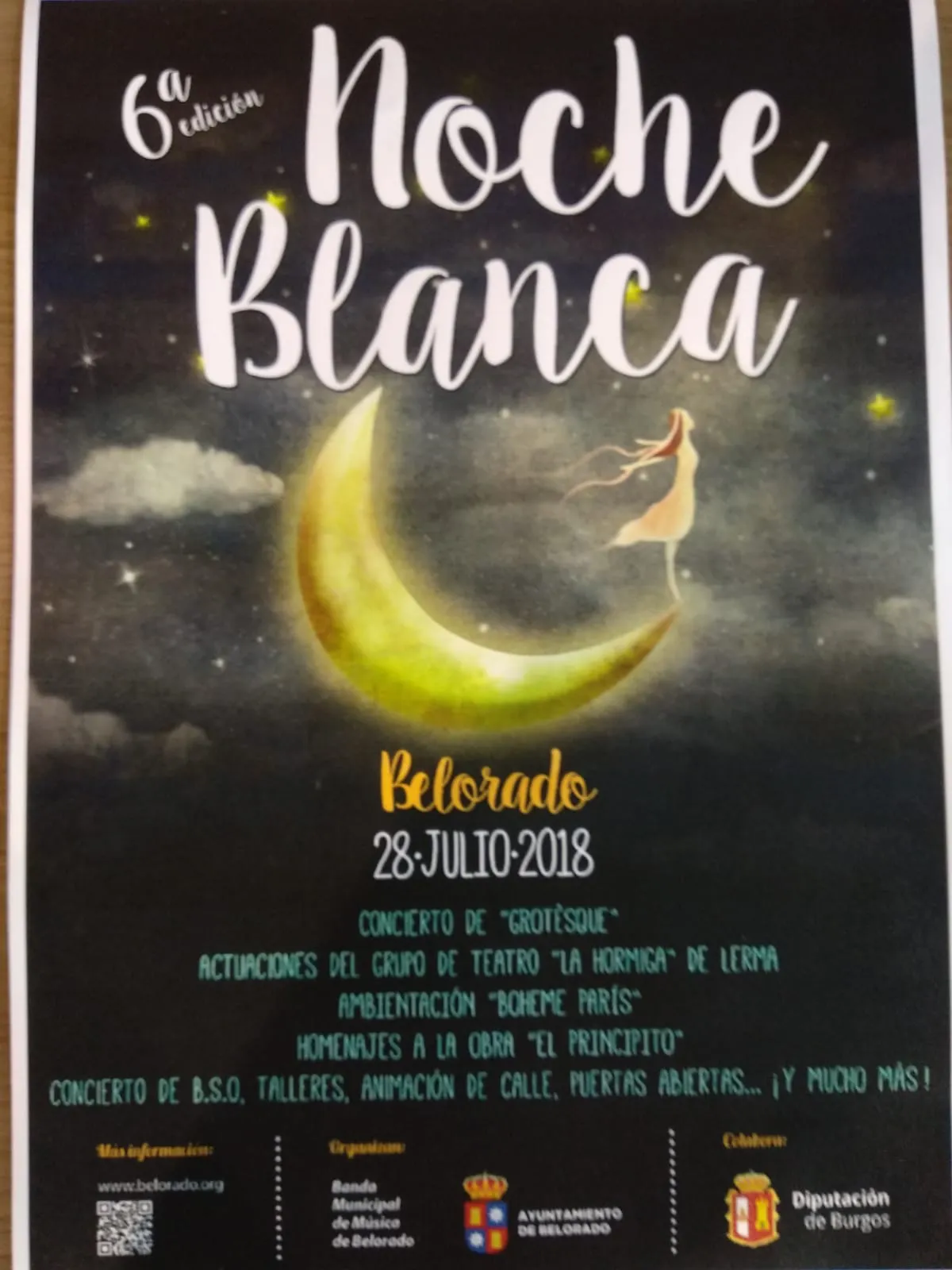 Cultura Burgos: Belorado celebra la VI edición de La Noche Blanca